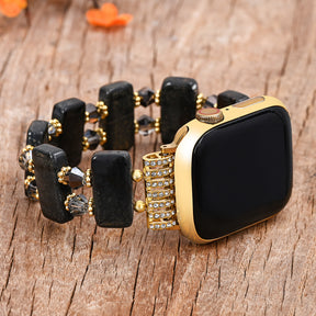 Correa elástica Obsidian Muse Apple Watch