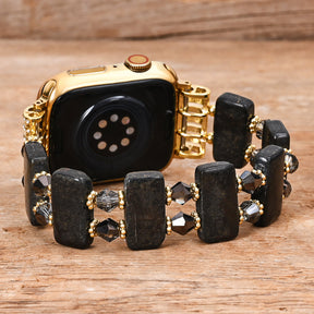 Correa elástica Obsidian Muse Apple Watch