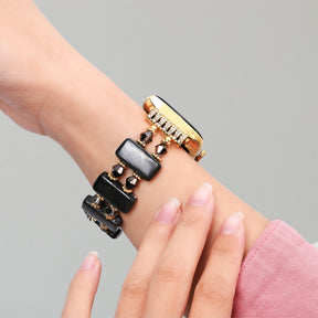 Correa elástica Obsidian Muse Apple Watch