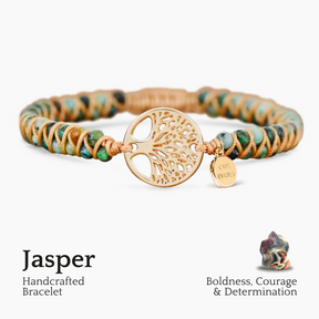 Tree of Life African Jasper Bracelet
