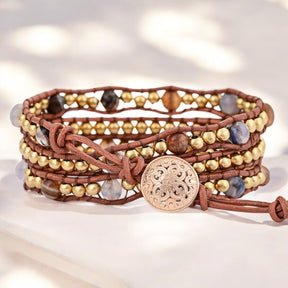 Terra Glow Wrap Bracelet