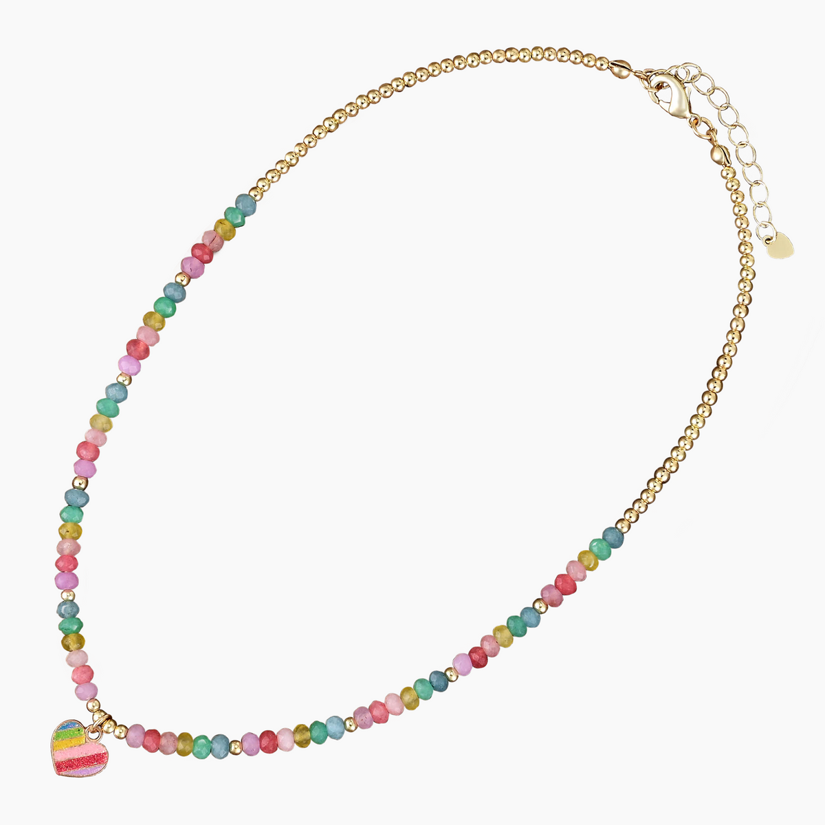 Pastel Heart Necklace