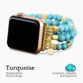 Turquoise Dream Stretch Apple Watch Strap