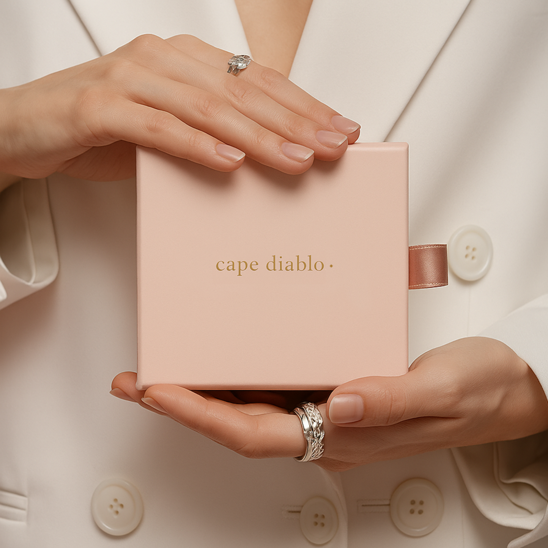 Golden Demure Stretch Apple Watch Strap