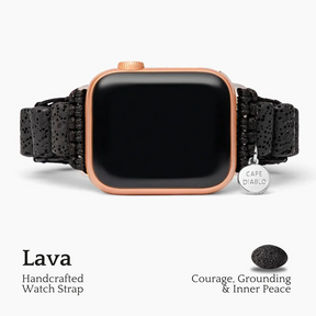 Lava Stone Apple Watch Strap