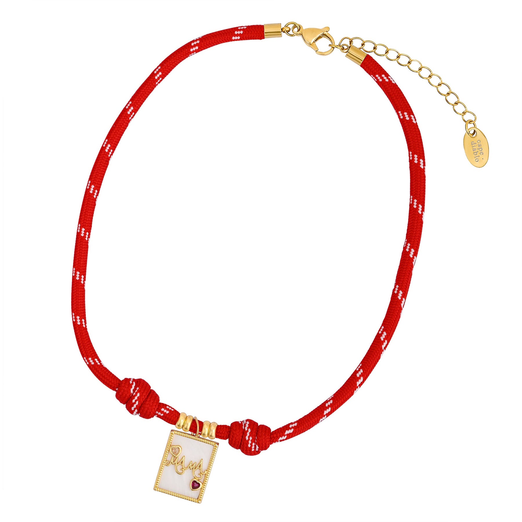 Red Love Charm Necklace