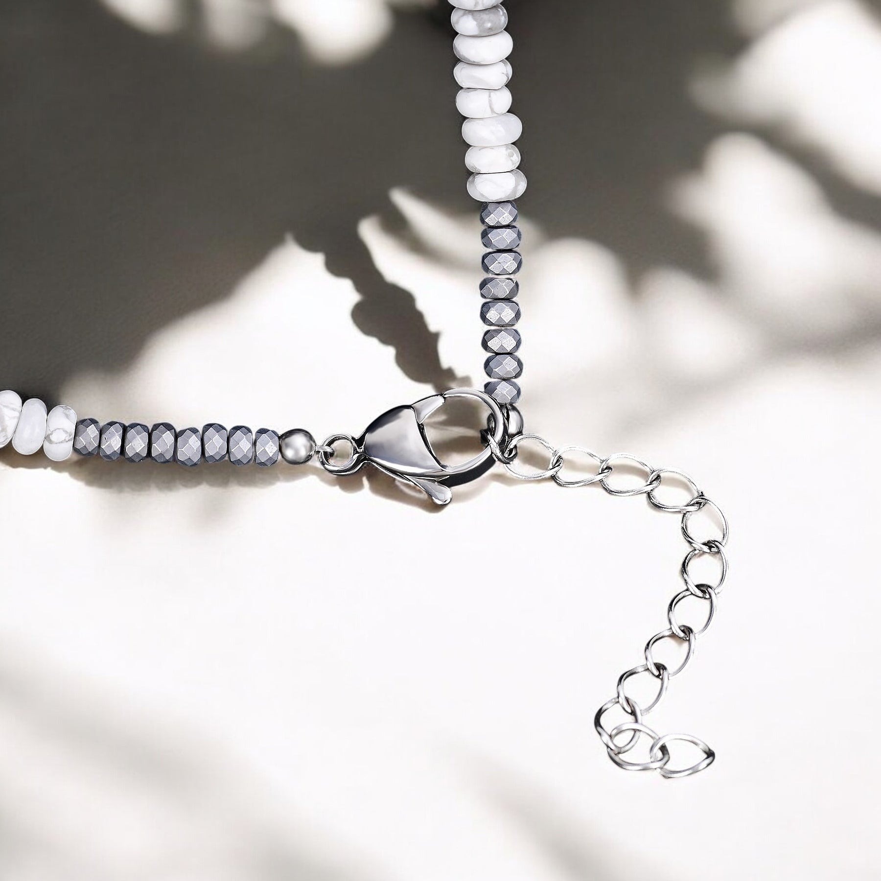 Men's Hematite Ocean Necklace