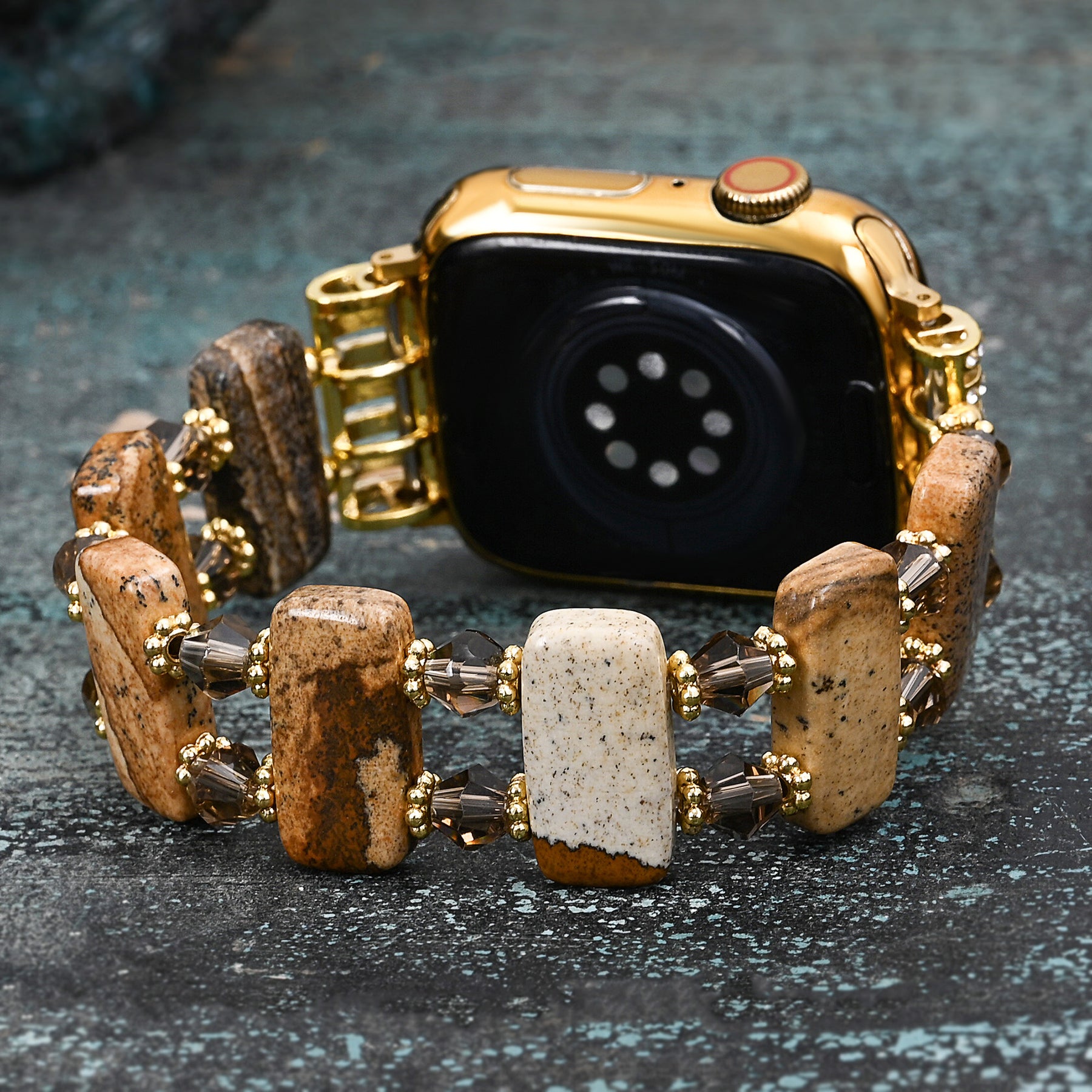 Correa elástica de jaspe del desierto Apple Watch