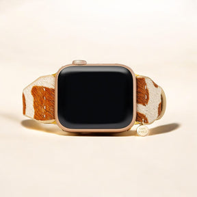 Savannah Sleek Leather Apple Watch Strap