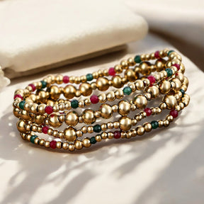 Christmas Gold Magic Bracelet Set