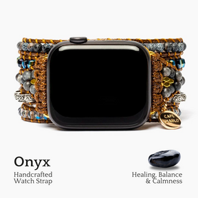 Onyx Moonlight Apple Watch Armband
