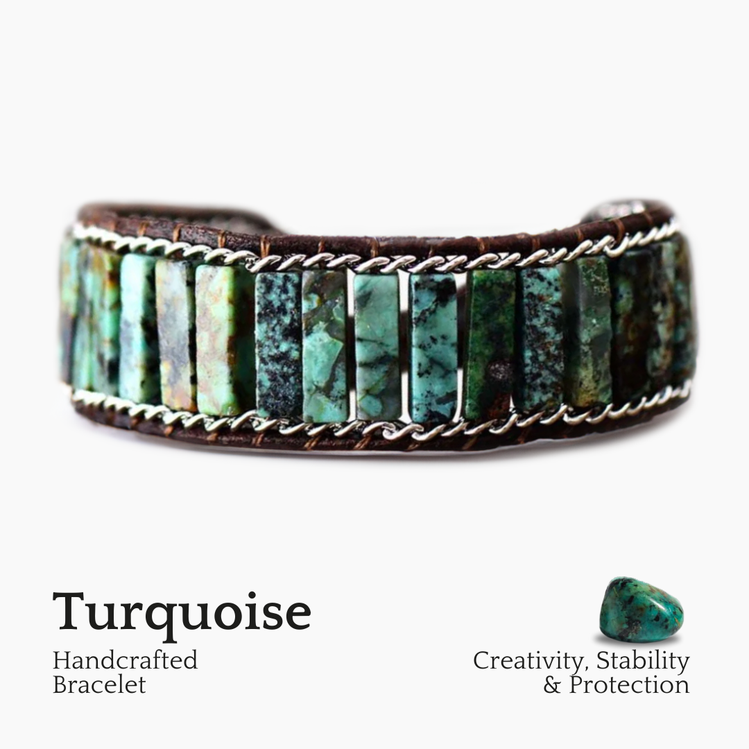 Oceanic Turquoise Cuff Bracelet