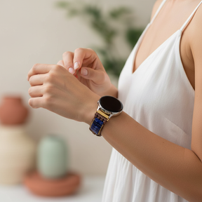 سوار ساعة سامسونج جالاكسي أزور لابيس لازولي