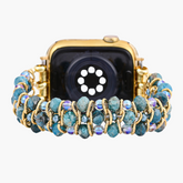 Correa trenzada elástica Crystal Shores para Apple Watch
