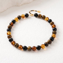 Chunky Rainbow Beaded Necklace