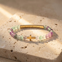 Vessel of Purpose Secret Message Blues Bracelet