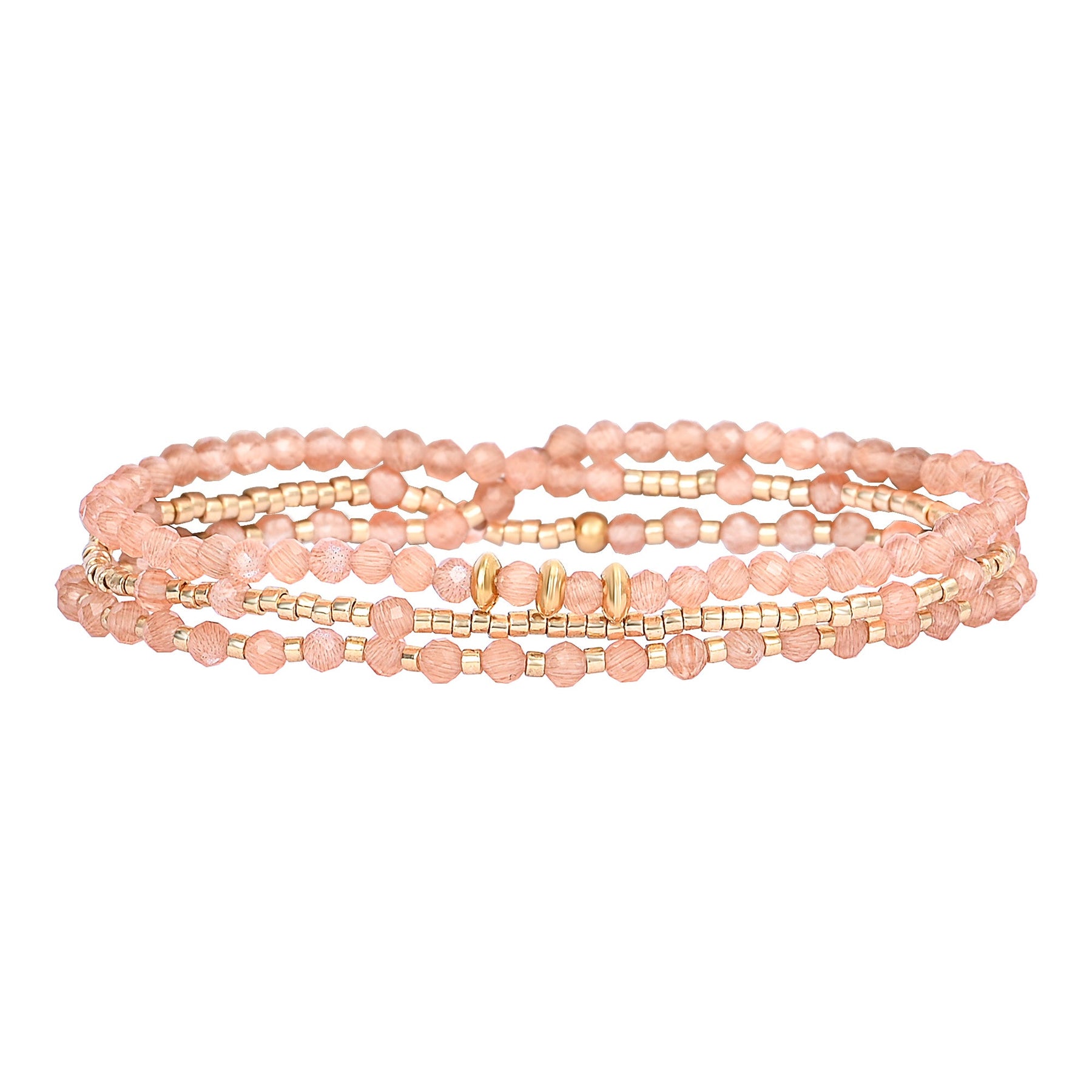 Sunset Blush Multi-Style Bracelet/Necklace