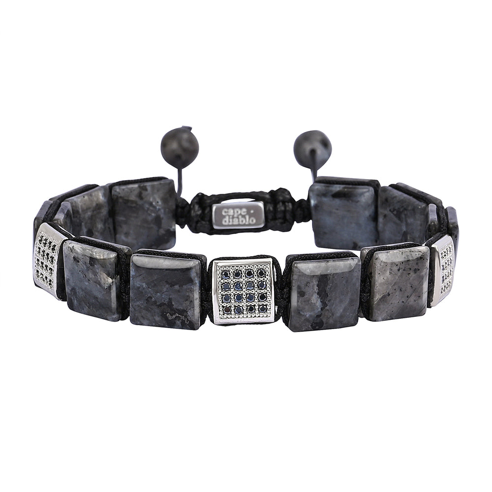 Men’s Black Labradorite Bracelet