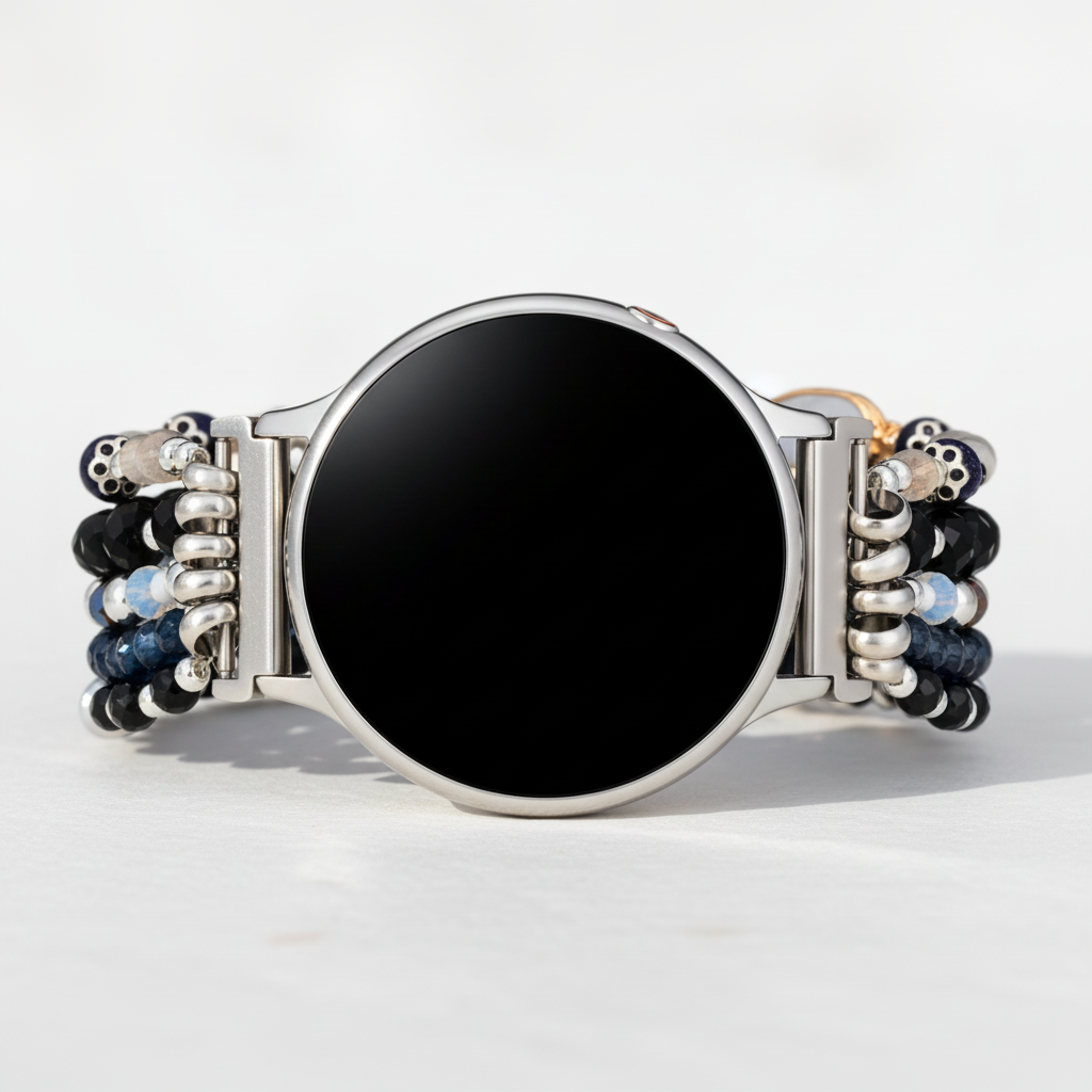 سوار ساعة سامسونج جالاكسي ستريتش إيثيريال فروست