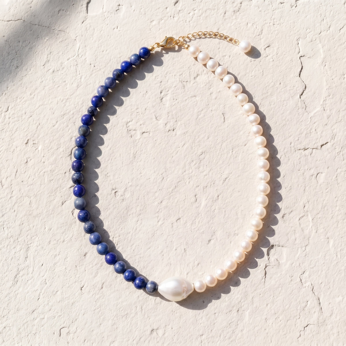 Greece Aegean Pearl Beaded Necklace