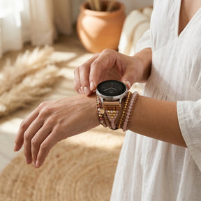 Golden Rose Quartz Samsung Galaxy Watch Strap