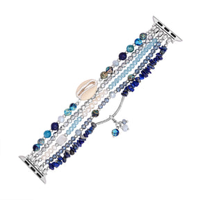 Seabreeze Shell Stretch Apple Watch Strap