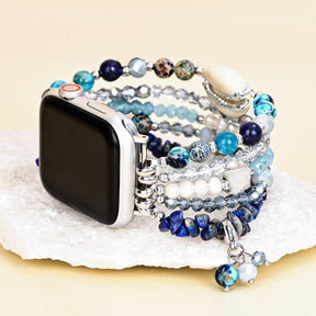 Seabreeze Shell Stretch Apple Watch Strap