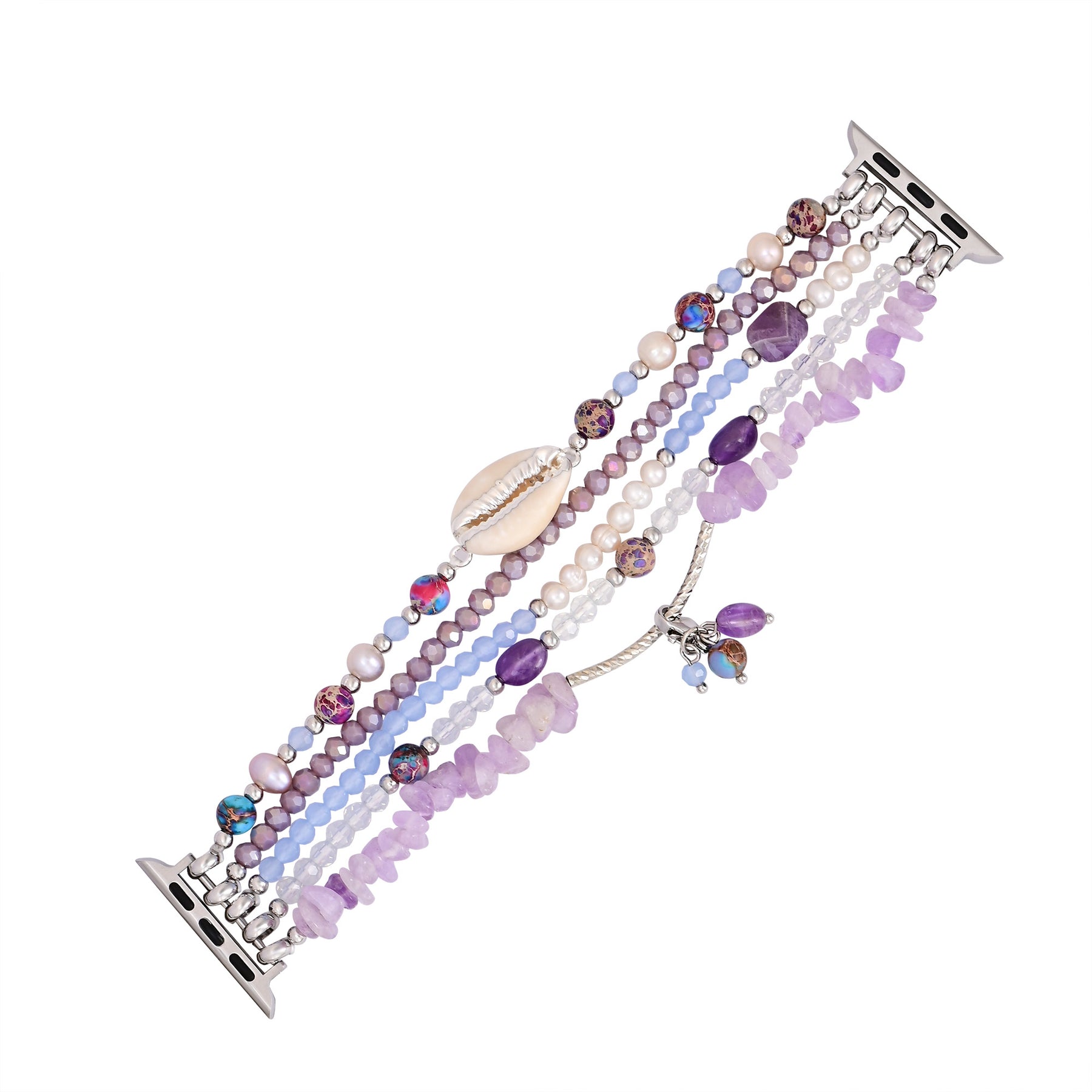 Lilac Shoreline Stretch Apple Watch Strap