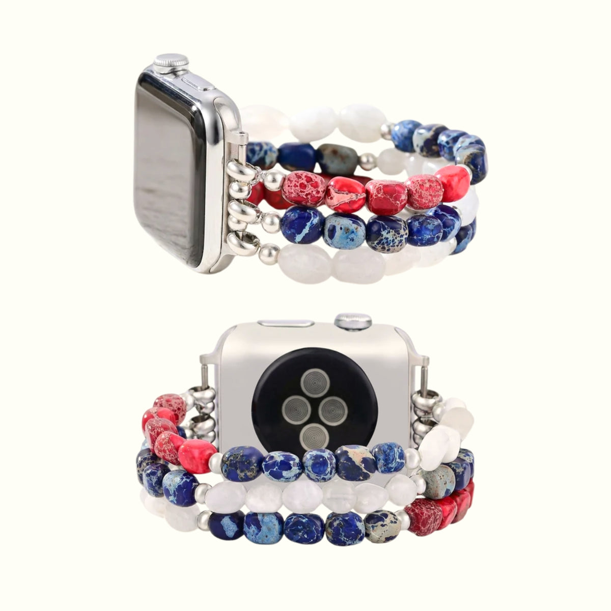 Independence Flame Stretch Apple Watch Strap