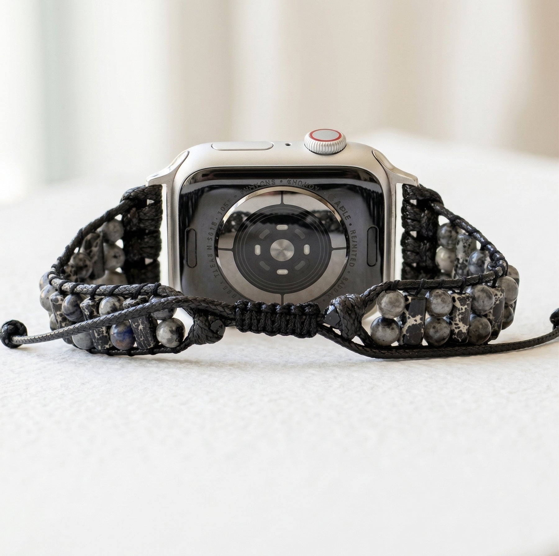 Men's Labradorite Active Apple Watch Strap