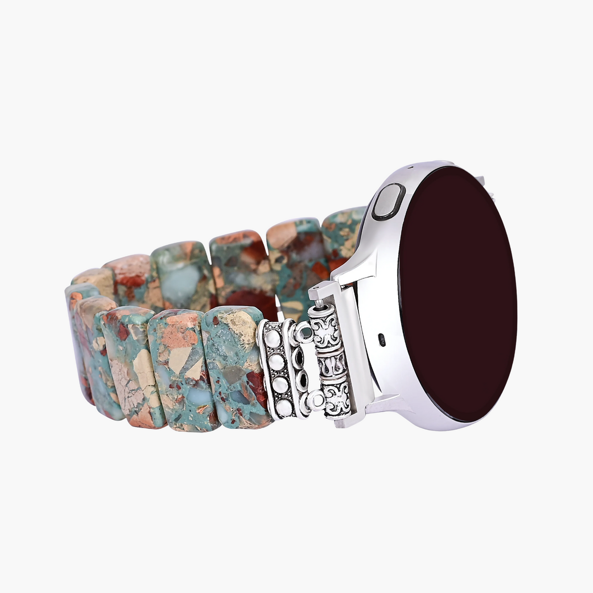 Earth Tibetan Jasper Samsung Galaxy Stretch Watch Strap
