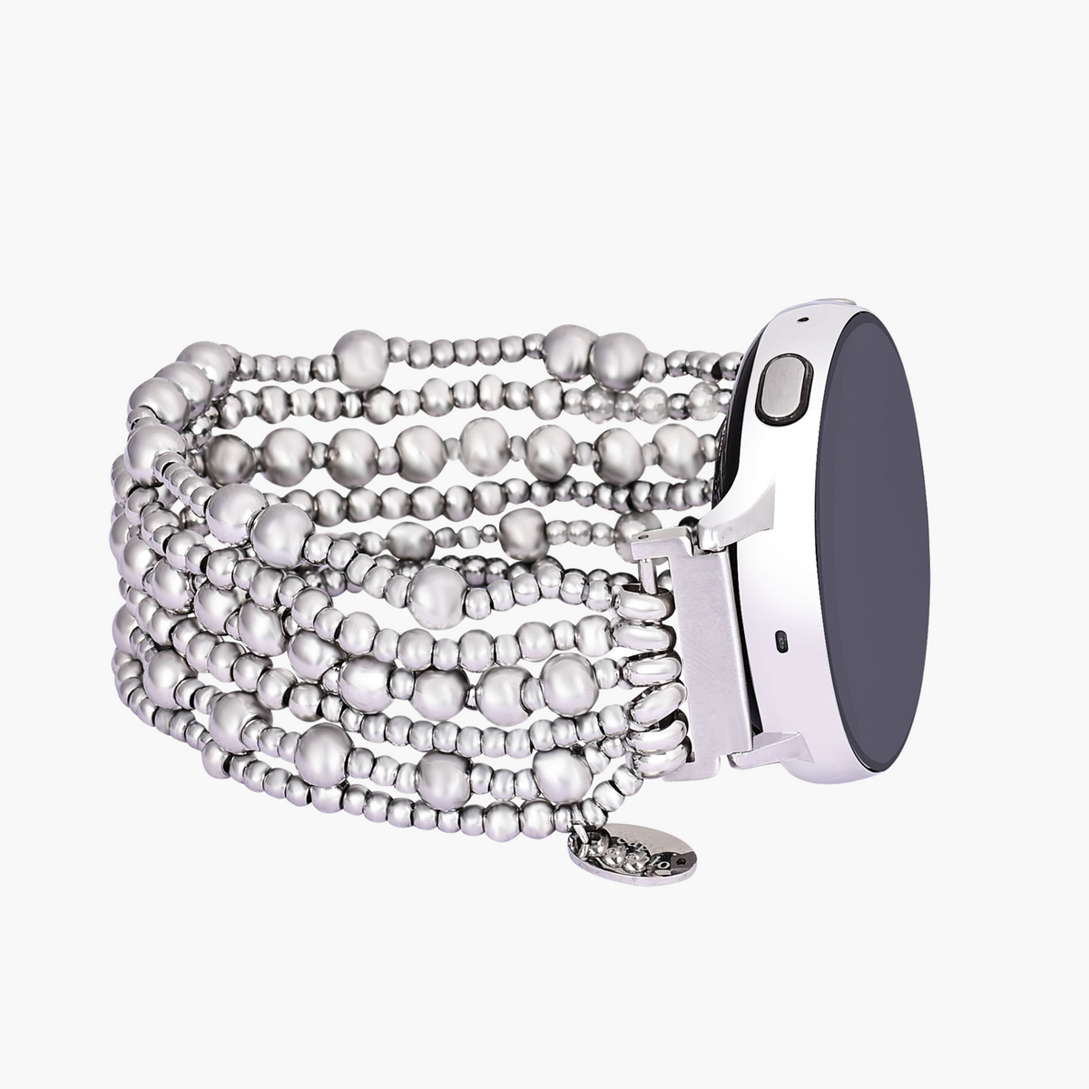 Platinum Demure Samsung Galaxy Stretch Watch Strap