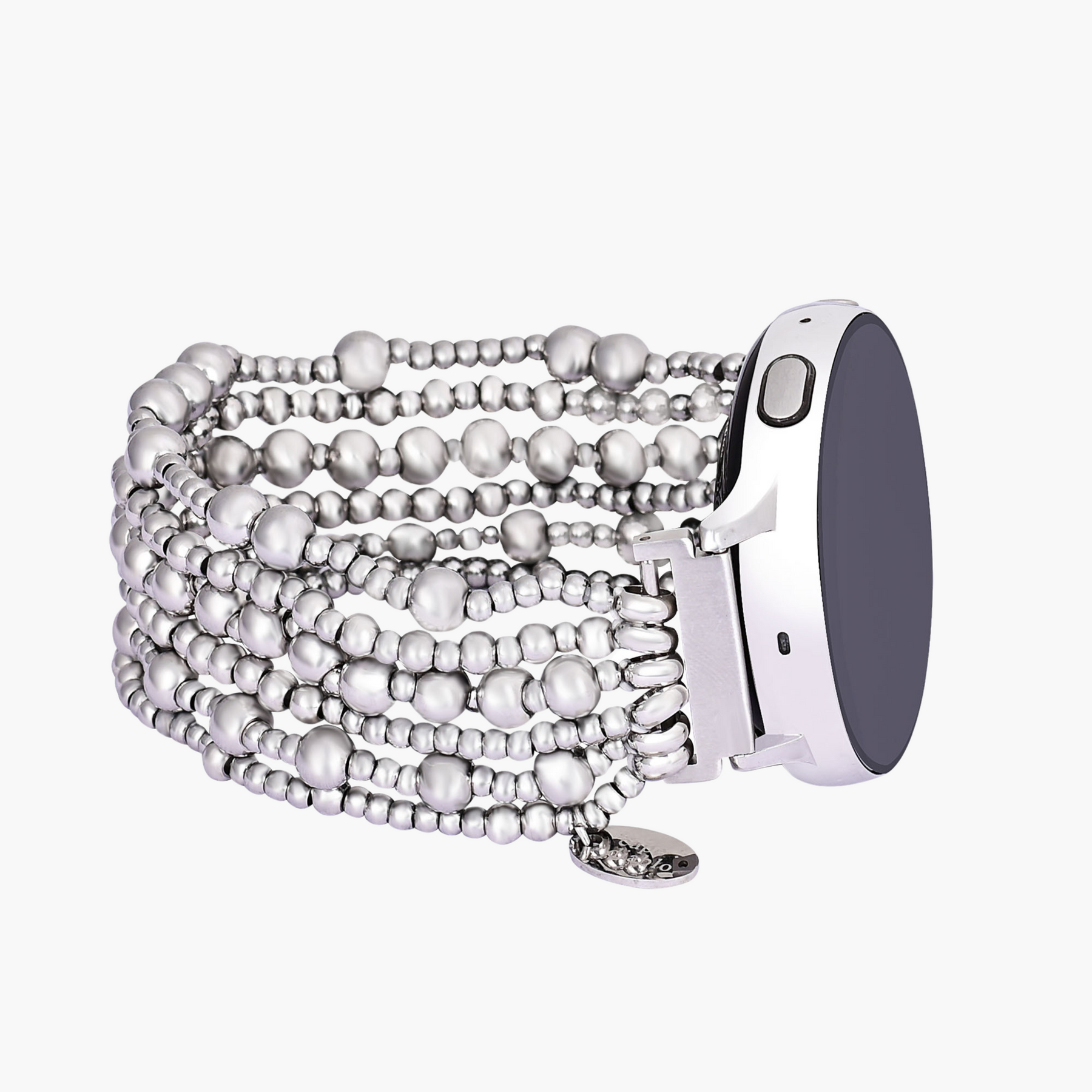 Platinum Demure Samsung Galaxy Stretch Watch Strap