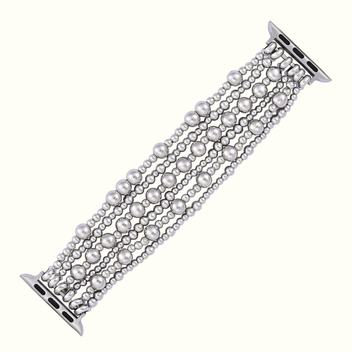 سوار ساعة آبل بلاتينيوم ديمور ستريتش
