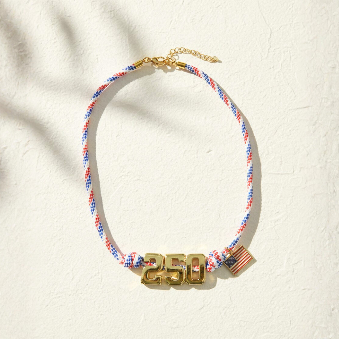 America 250 Honor Rope Necklace