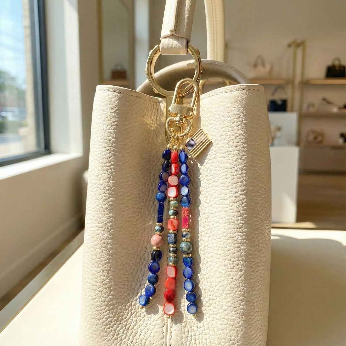 America's 250th Stars & Stripes Bag Charm