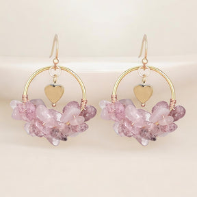 Valentine's Love Stones Earrings