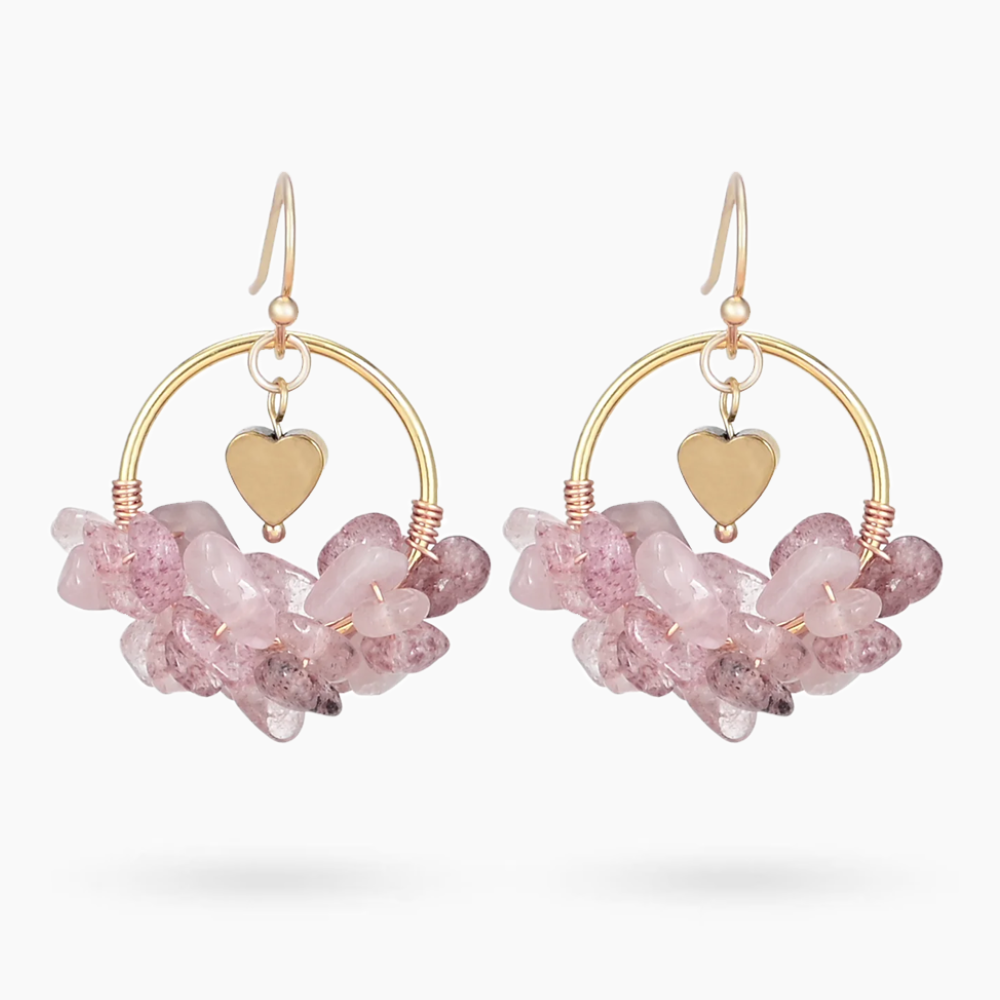 Valentine's Love Stones Earrings