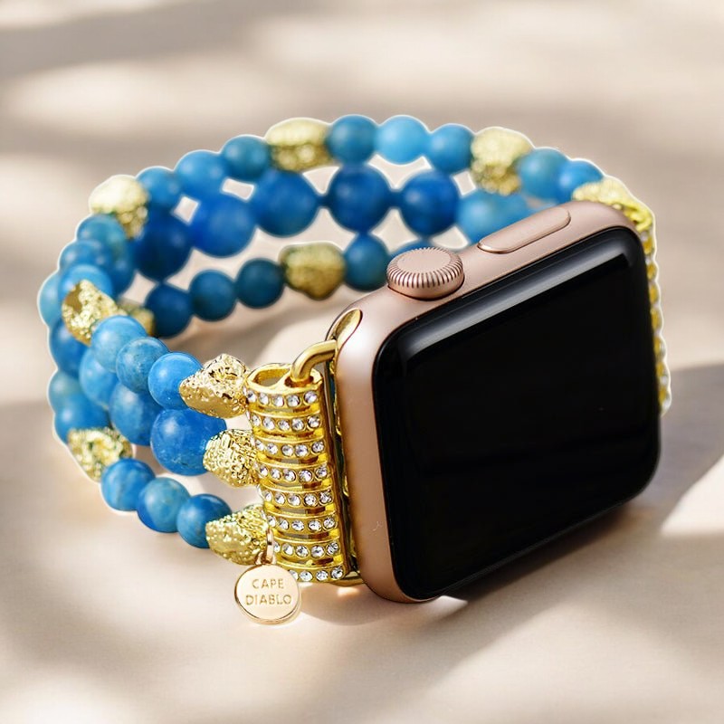 Apatite Gleam Stretch Apple Watch Strap