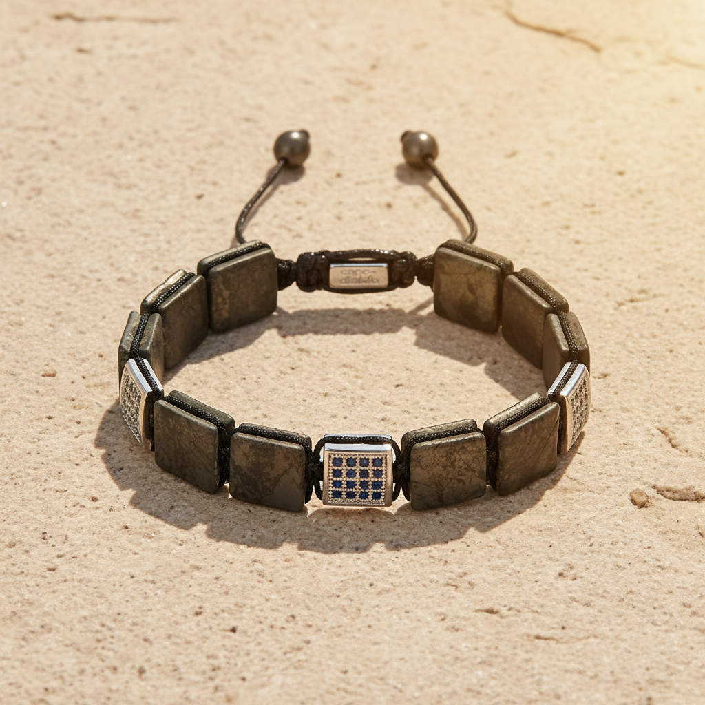 Men’s Pyrite Bracelet