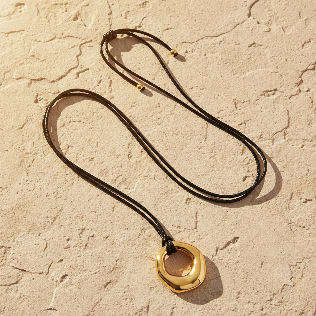 Organic Ring Necklace