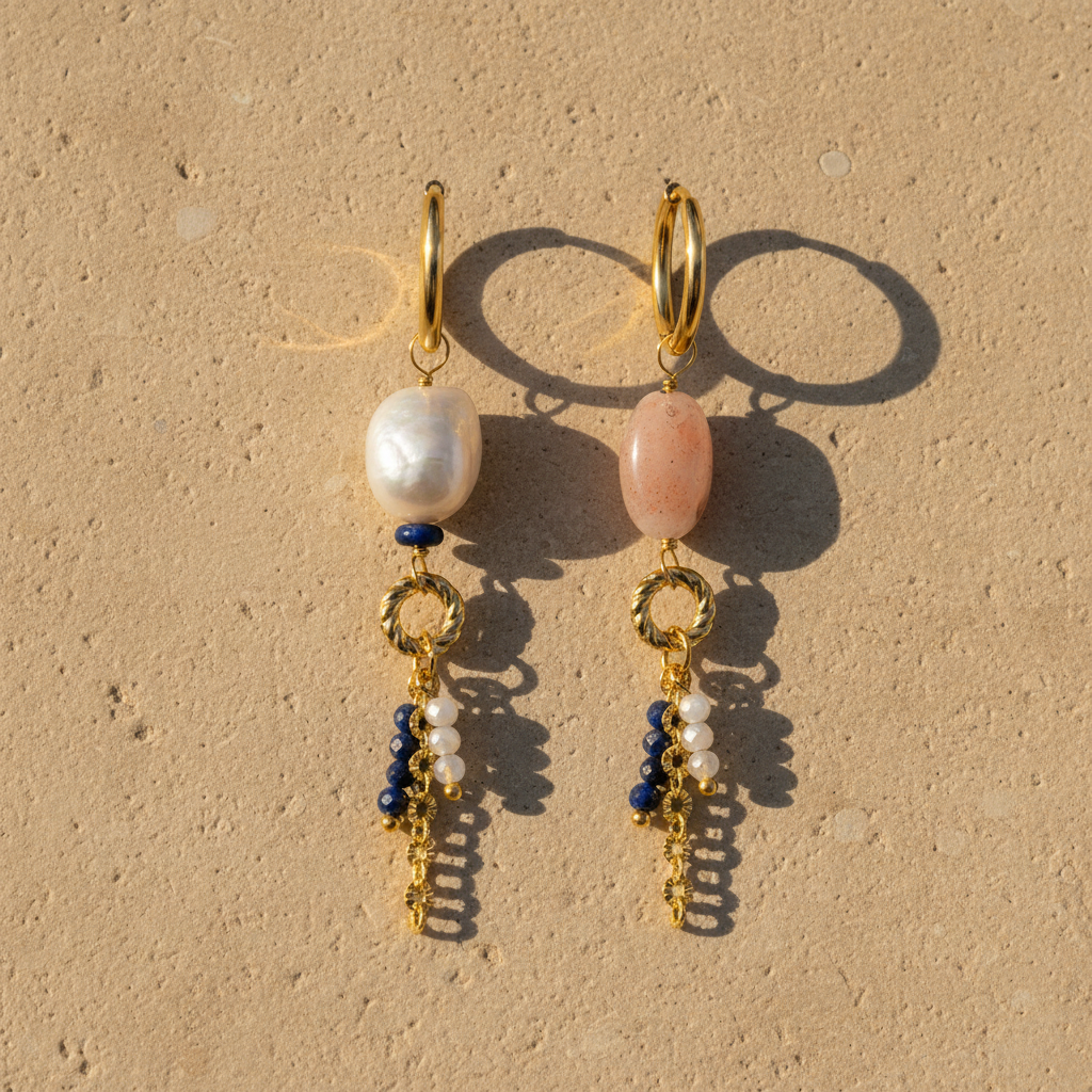 Soleil Pearl Earrings