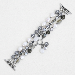 Lunar Luxe Pearl Stretch Apple Watch Strap