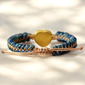 Everlasting Friendship Opal Heart Bracelet