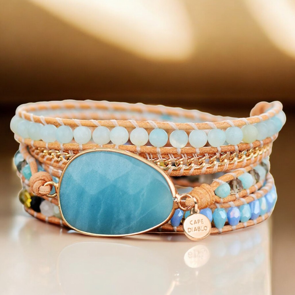 سوار لف الحماية من الأمازونيت الشافي