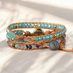 Healing Opal Protection Wrap Bracelet