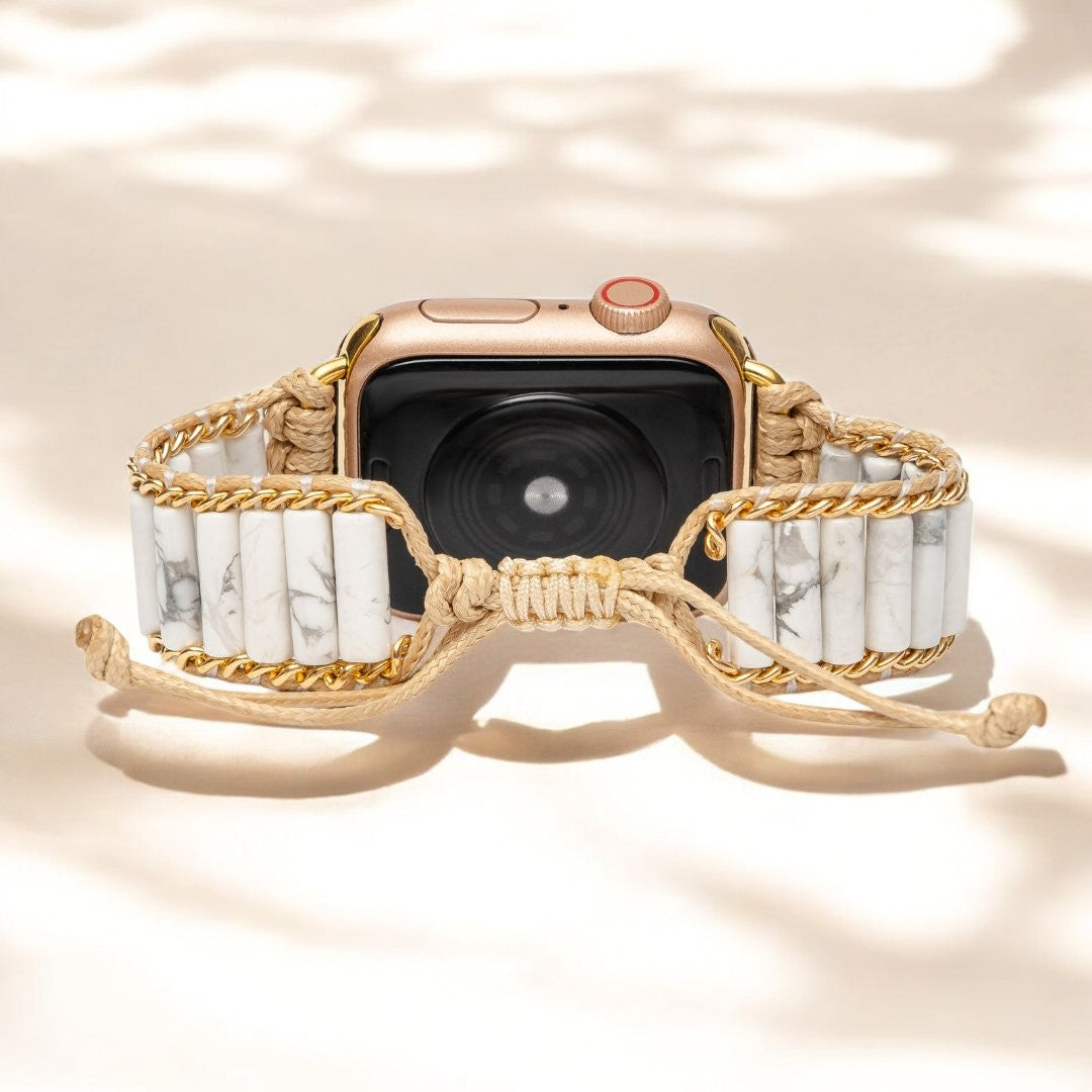 Heavenly Howlite Apple Watch Strap
