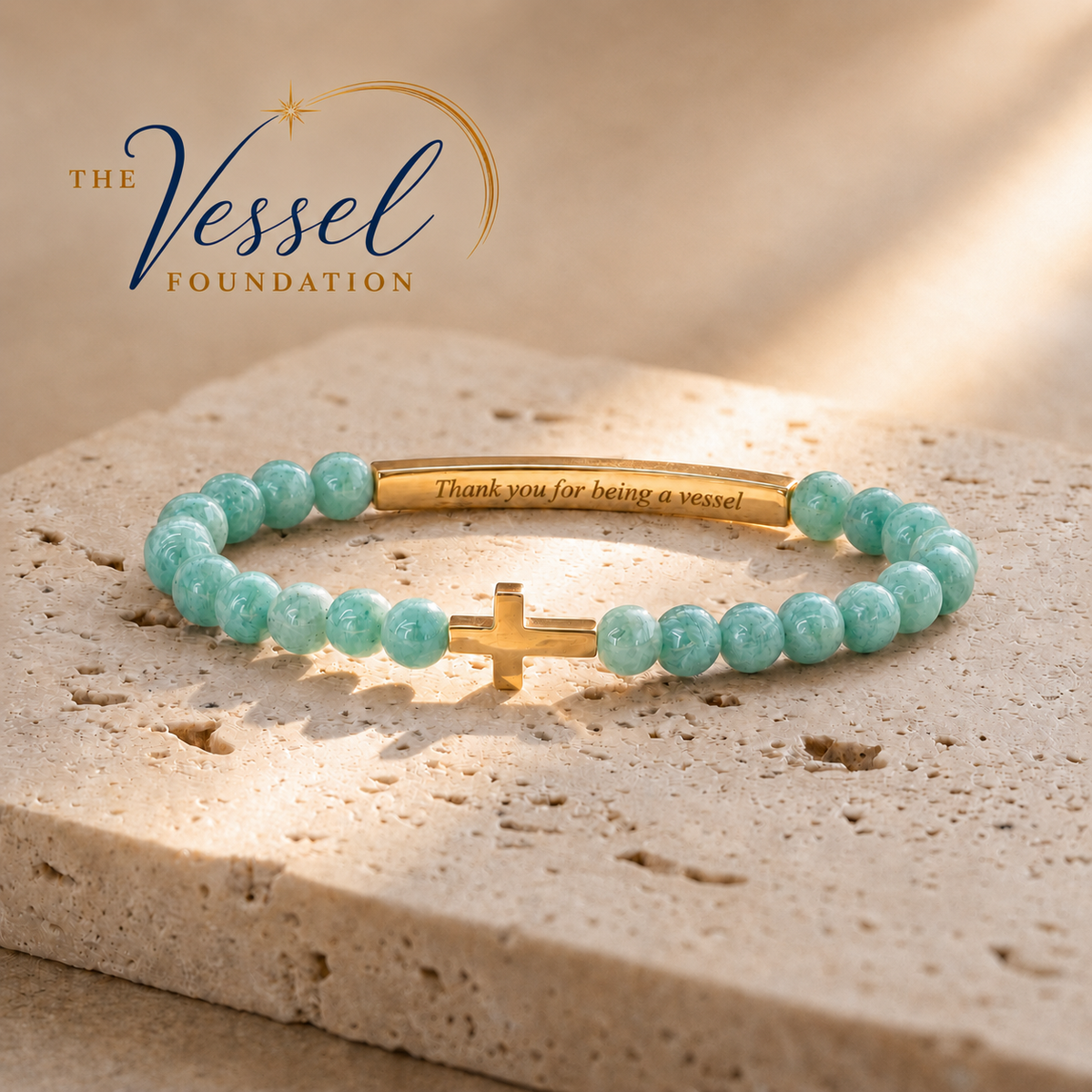 The Vessel Foundation “Thank You for Being a Vessel” Bracelet