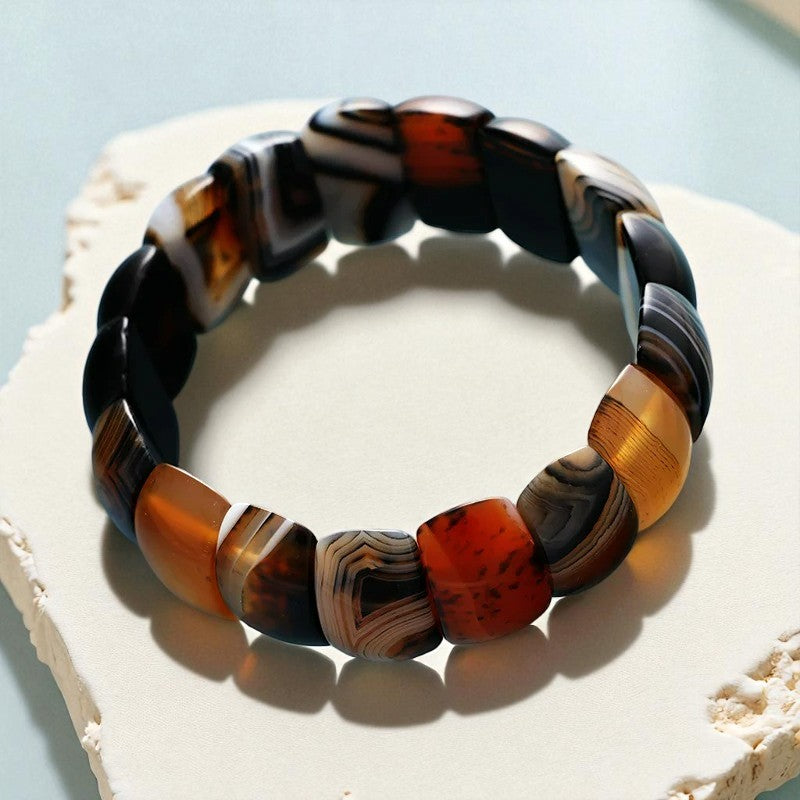 Healing Onyx Chunky Bracelet