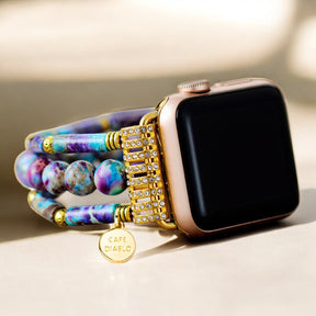 Correa elástica Periwinkle Jasper para Apple Watch